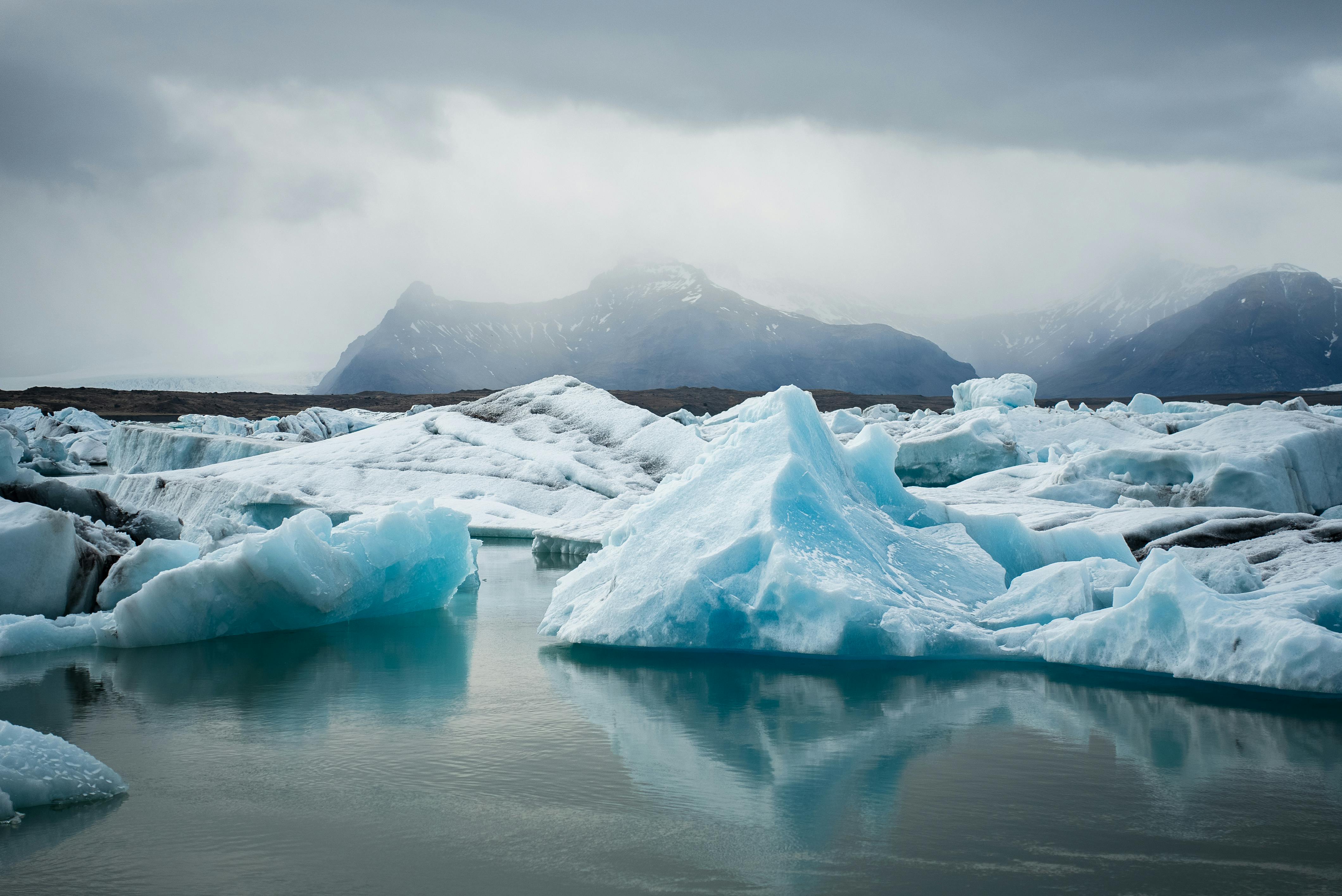 Ice floating